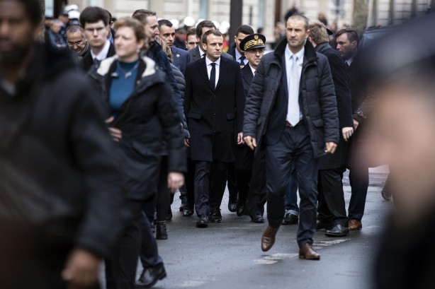 Macron en ateşli noktada!