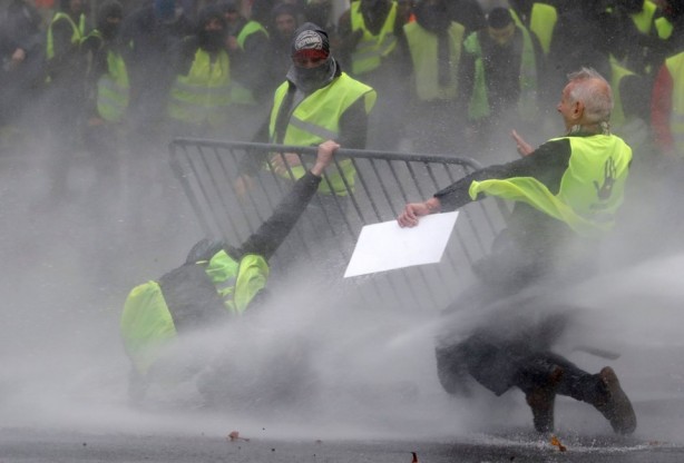 Foto - 'Sarı yelekliler'in protestosu AB Başkenti'ne sıçradı