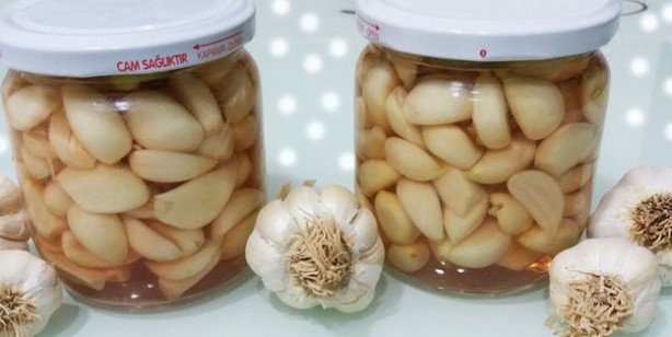 Foto - Sarımsak turşusu tarifi nasıl yapılır? Doğal antibiyotik