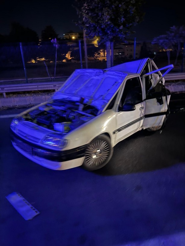 Foto - Sarıyer TEM Otoyolu'nda kaza