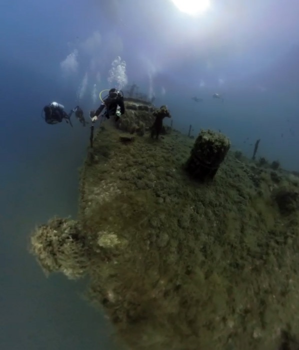Foto - Saros Körfezi'ndeki batık gemi böyle görüntülendi