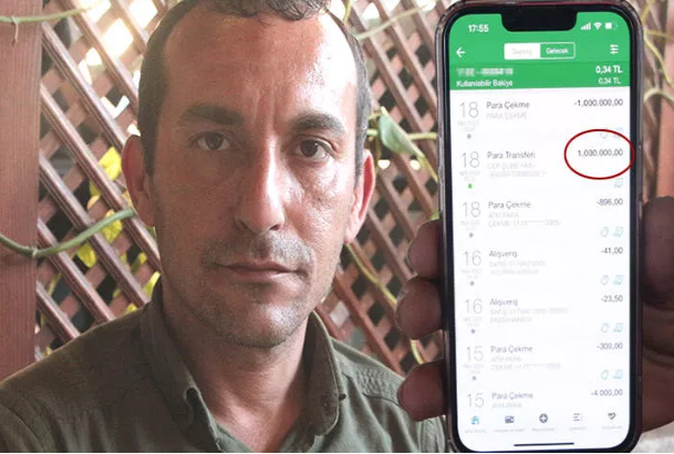 Şaşkına çeviren olay! Hesabına yanlışlıkla gelen parayı görünce şok oldu