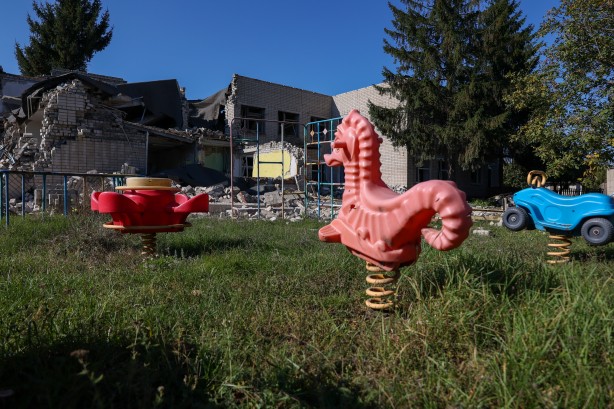 Savaş acımasız yüzünü anaokulunda gösterdi