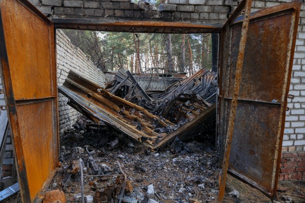 Foto - Savaş acımasız yüzünü anaokulunda gösterdi