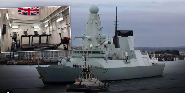 Foto - Savaş gemilerine füze yerine koşu bandı yerleştirdiler! Sebebi bakın neymiş