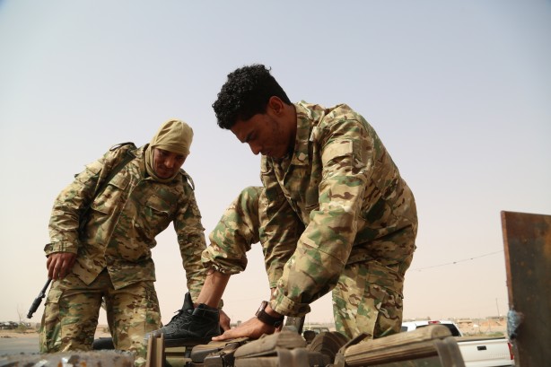 Foto - Savaş hazırlıkları böyle görüntülendi! 'Bizim tecrübemiz yok Türklere teşekkü ederiz'