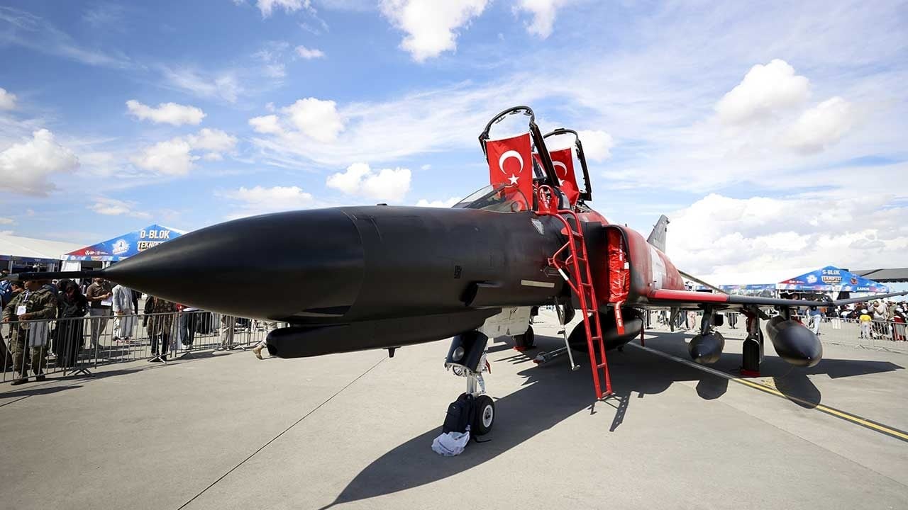 Foto - Savaş uçağı gövdesiyle TEKNOFEST'e damga vurdu