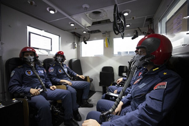 Foto - Savaş uçağı pilotlarının zorlu testleri! Dünyada birkaç ülkede böyle tesis var