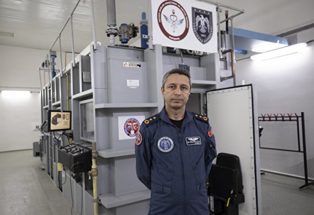 Foto - Savaş uçağı pilotlarının zorlu testleri! Dünyada birkaç ülkede böyle tesis var