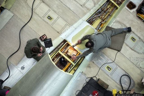 Foto - Savaş uçakları böyle üretiliyor