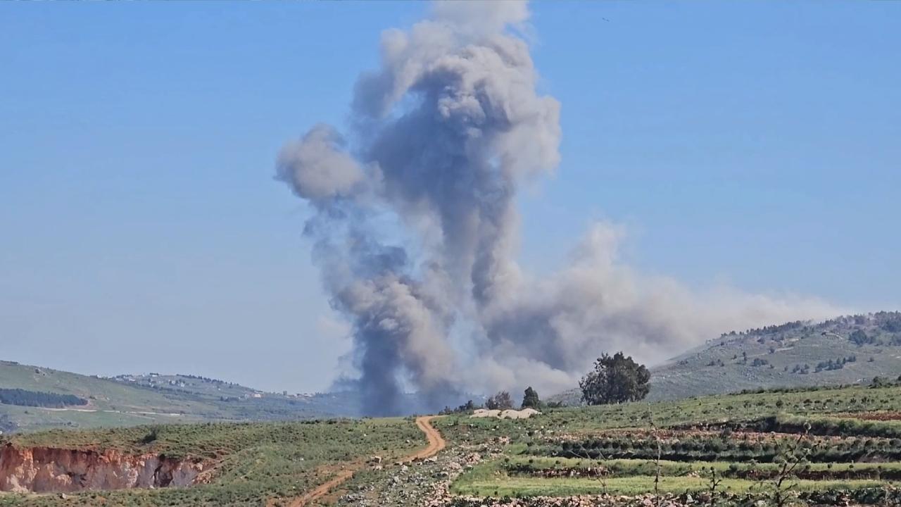 Foto - Savaş uçakları havalandı! İsrail o ülkeye saldırıya geçti