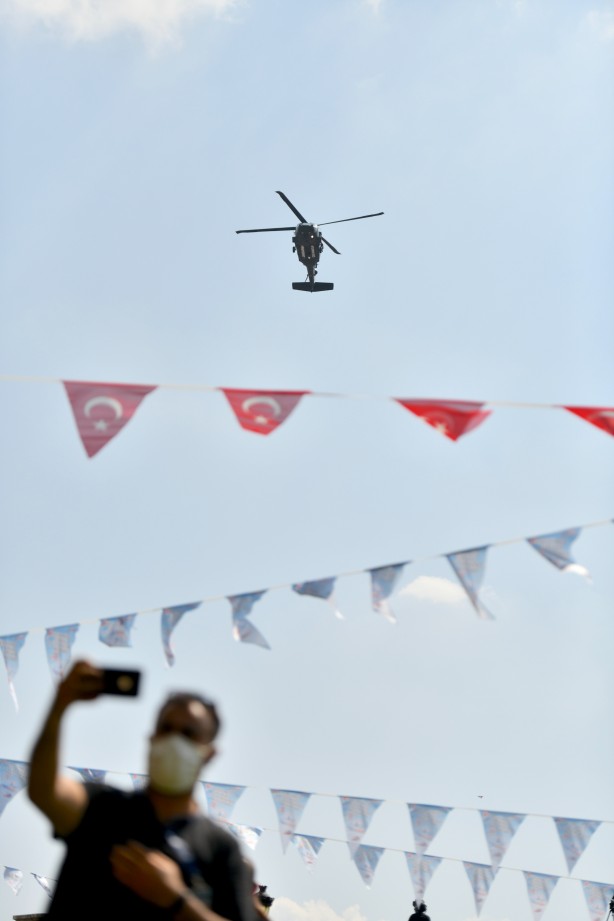 Foto - Savaş uçakları ve helikopterler havalandı! Hareketli anlar