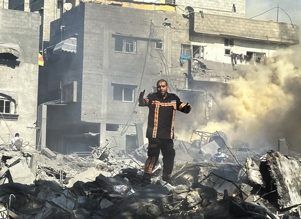 Foto - Savaşın 11'inci gününde İsrail'in Gazze'ye saldırıları sürüyor; İşte o görüntüler!