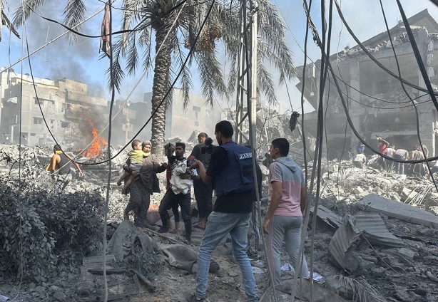 Foto - Savaşın 11'inci gününde İsrail'in Gazze'ye saldırıları sürüyor; İşte o görüntüler!