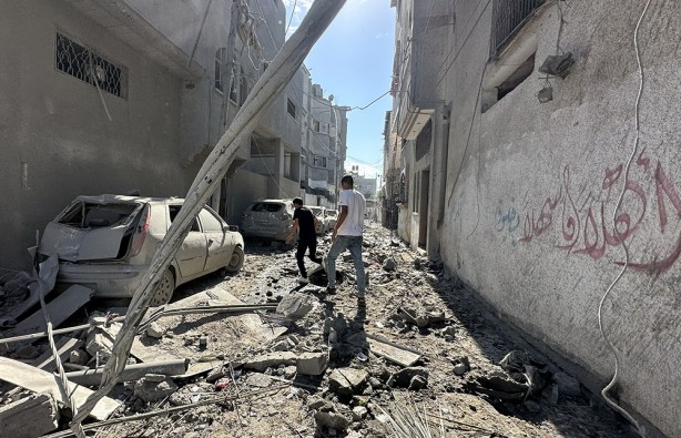 Foto - Savaşın 11'inci gününde İsrail'in Gazze'ye saldırıları sürüyor; İşte o görüntüler!