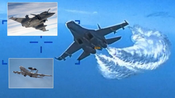 Foto - Ajanslar son dakika kodu ile geçiyor! Sınır hattında Fransız savaş uçaklarına müdahale