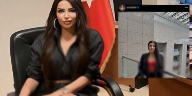 Savcı odasında skandal pozlar! Vatandaşlar ayağa kalktı