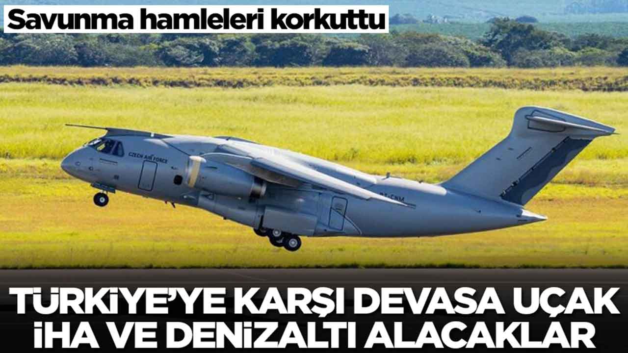 Savunma hamleleri korkuttu: Türkiye'ye karşı devasa uçak, sınırsız İHA ve denizaltı alacaklar