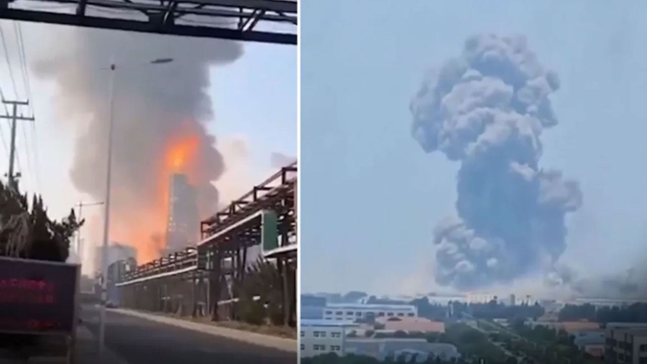 Savunma sanayii tesislerinde patlama: Yaralılar var