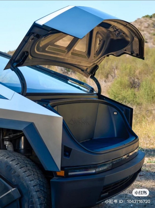 Foto - Sayılı günler kaldı... Tesla Cybertruck'tan yeni fotoğraflar geldi!