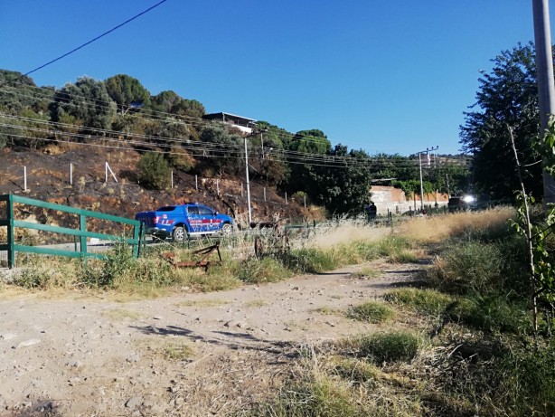 Foto - Sebebi belirlenemeyen yangınlara bir yenisi daha eklendi! 100 dönümlük zeytin ve çam ağaçları zarar gördü