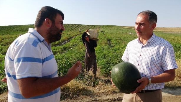 Foto - Sebze ve meyvedeki verim çiftçinin yüzünü güldürdü!