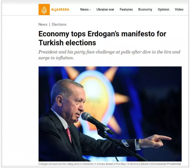 Foto - Seçim beyannamesi dünya basınında! Erdoğan meydan okudu