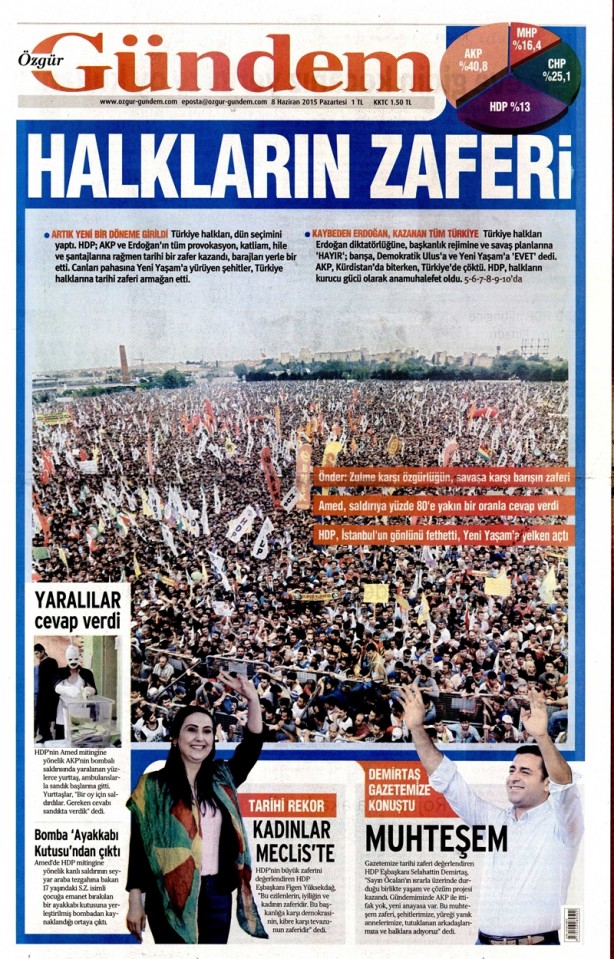 Foto - Seçim sonrası gazete manşetleri