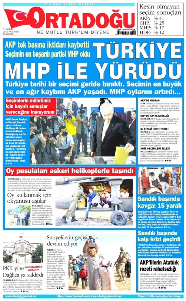 Foto - Seçim sonrası gazete manşetleri