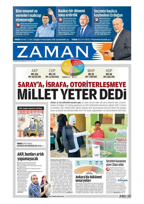 Foto - Seçim sonrası gazete manşetleri
