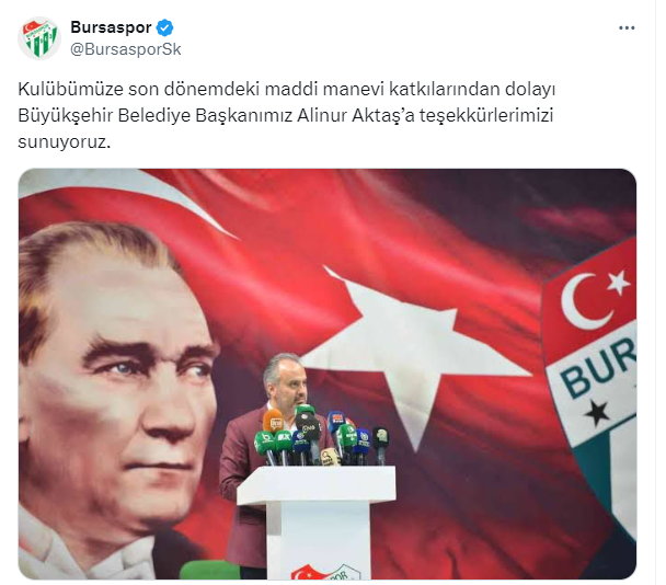 Foto - Seçime az bir süre kala taraflarını seçtiler! Türkiye'nin tarihi futbol kulübünden AK Parti'ye destek