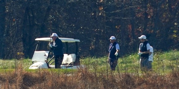 Foto - Donald Trump seçimleri kaybettiğini golf oynarken öğrendi