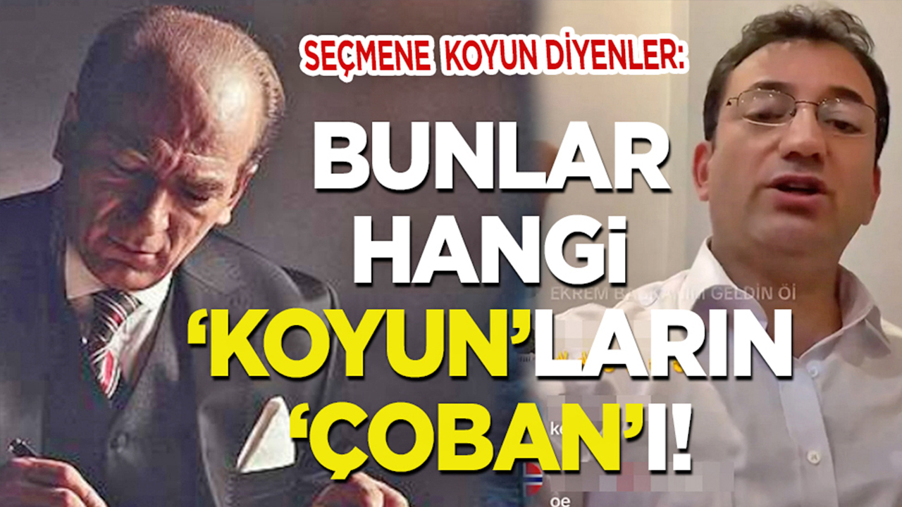 Foto - Seçmene koyun diyenler… Bunlar hangi "koyun"ların "çoban"ı