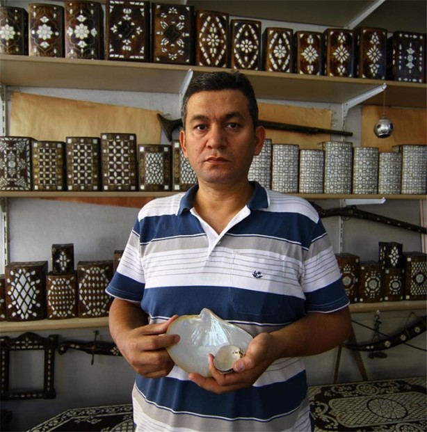 Foto - Sedef, hünerli ellerde sanata dönüşüyor