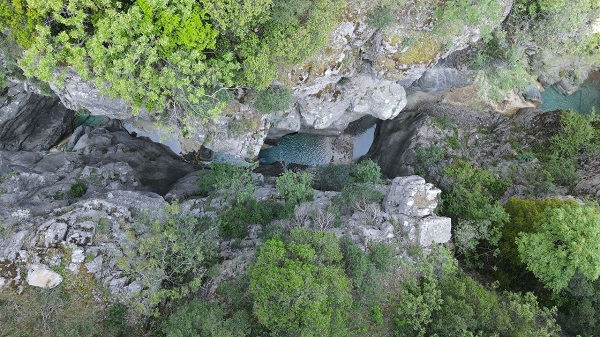 Foto - Şehir merkezinden 10 km uzaklıkta! Saklı Kanyon böyle görüntülendi