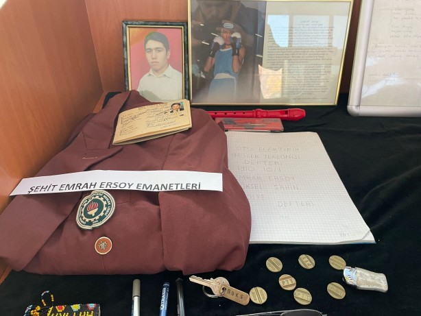Foto - Şehirde bir ilk! Şehitlerden geriye kalanlar müzesi