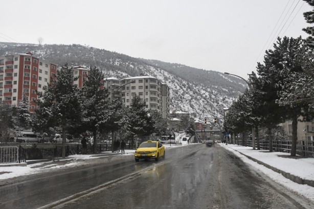 Foto - Şehirde kar yağışı