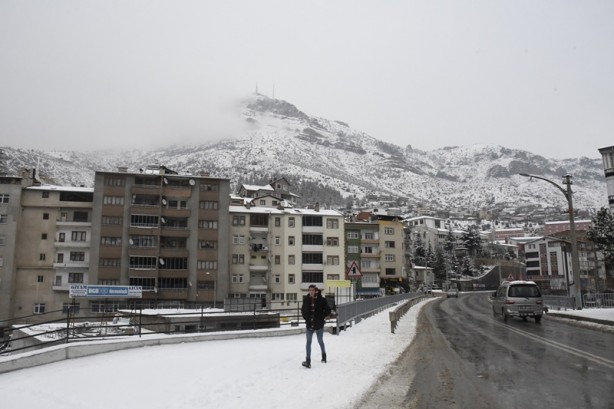 Foto - Şehirde kar yağışı