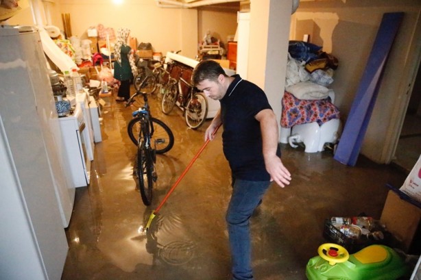 Foto - Şehirde sağanak yağış! Zor anlar