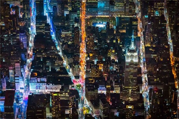 Foto - Şehirlerin gece çekilmiş muazzam fotoğrafları