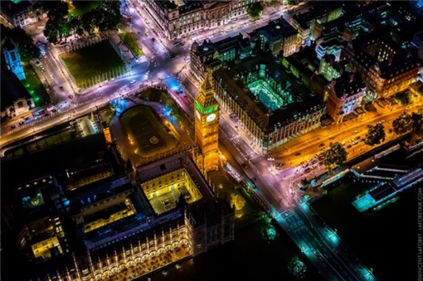 Foto - Şehirlerin gece çekilmiş muazzam fotoğrafları