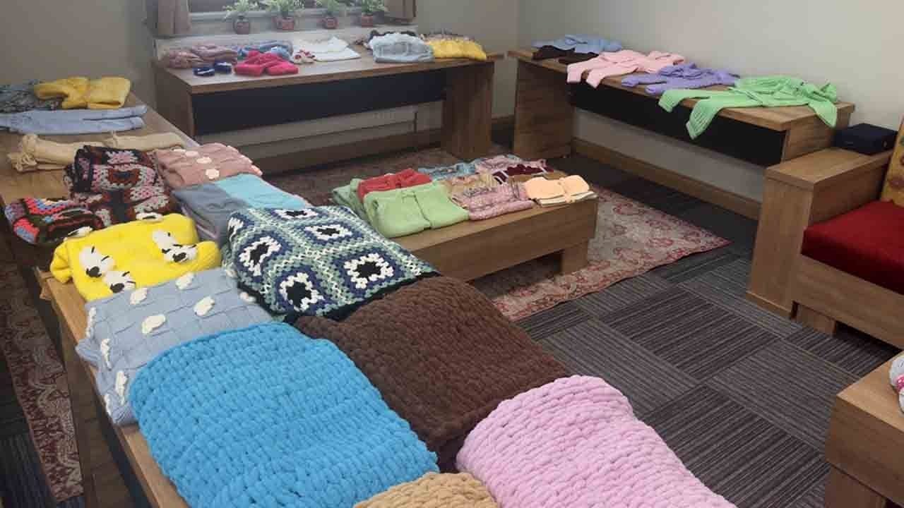 Foto - Şehit annelerinden ilmek ilmek şefkat: İlk Battaniyem Projesi bebekleri ısıttı
