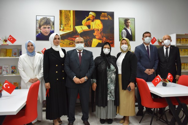Foto - Şehit Eren Bülbül Kütüphanesi'nin açılışı yapıldı