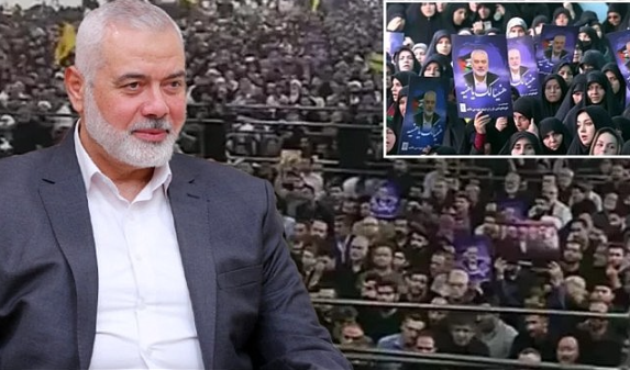 Foto - Şehit İsmail Haniye için Tahran'da cenaze töreni