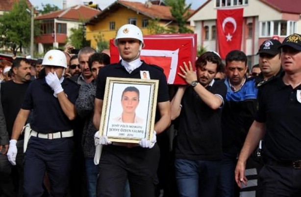 Foto - Şehit polisin vasiyeti yerine getirildi