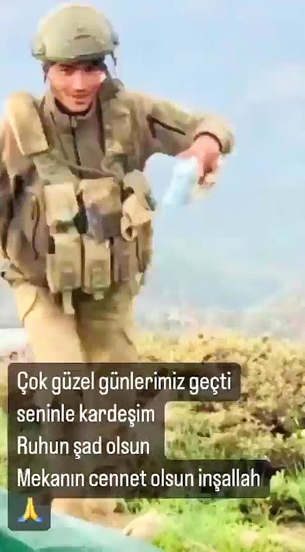 Foto - Şehit uzman çavuşun görevi başındaki görüntüleri duygulandırdı!