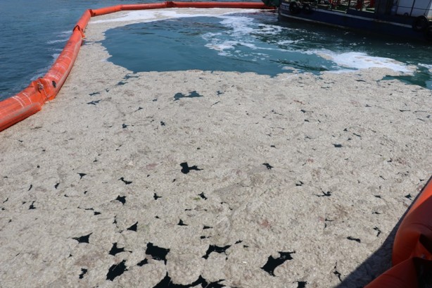 Foto - Şehrin genelinde bugüne kadar toplanan müsilaj miktarı belli oldu