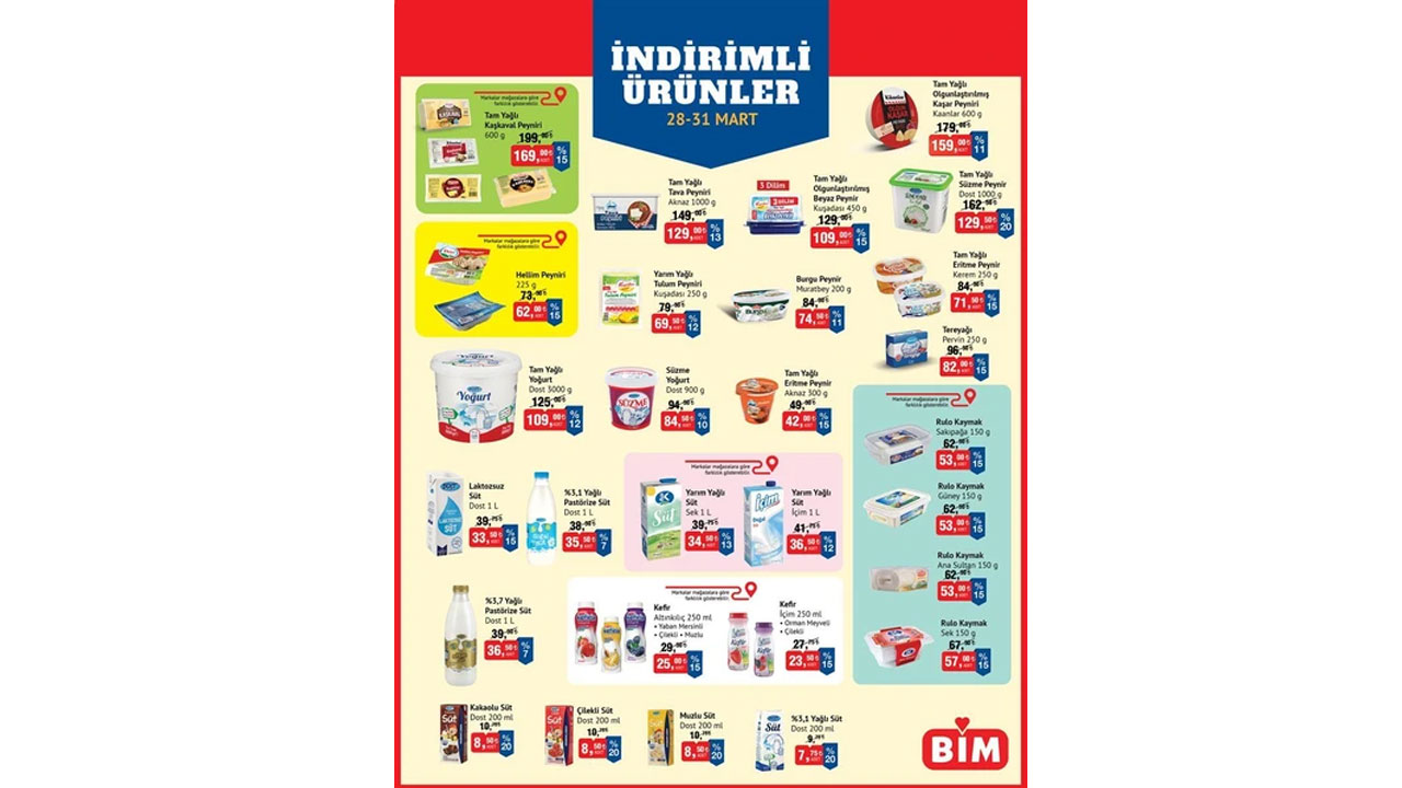 Foto - Şekerden çikolataya, temizlik ürünlerinden gıdaya neler var neler! BİM'de Ramazan Bayramı indirimleri dolu dolu geldi