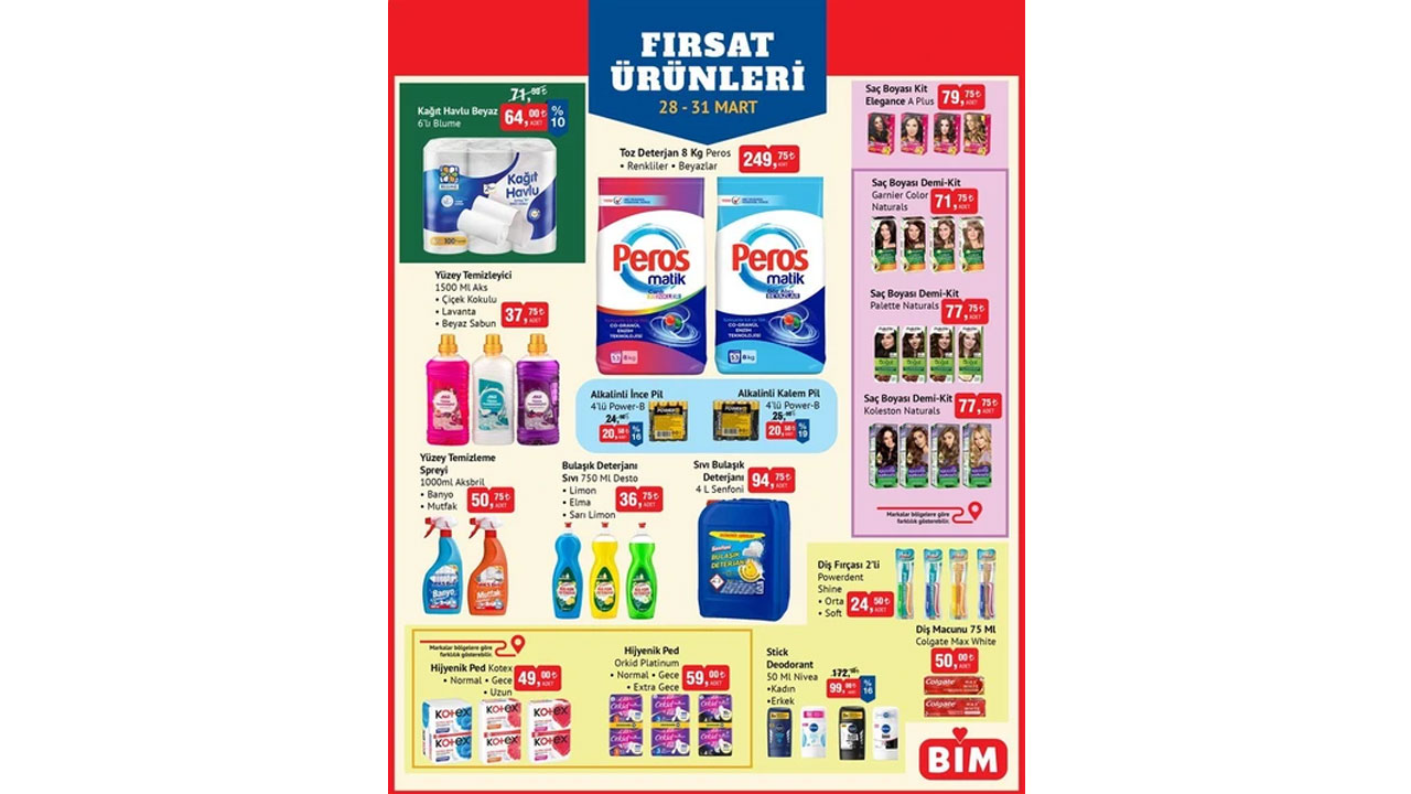Foto - Şekerden çikolataya, temizlik ürünlerinden gıdaya neler var neler! BİM'de Ramazan Bayramı indirimleri dolu dolu geldi