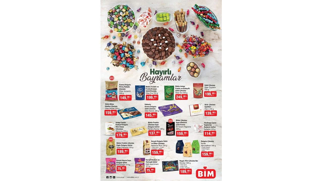 Foto - Şekerden çikolataya, temizlik ürünlerinden gıdaya neler var neler! BİM'de Ramazan Bayramı indirimleri dolu dolu geldi